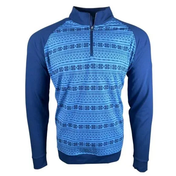 NWT Holderness & Bourne Robinson Dry Luxe Performance Quarter Zip Pullover- XL